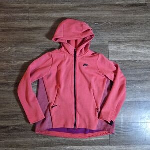 Nike Pink Zip-Up Hoodie